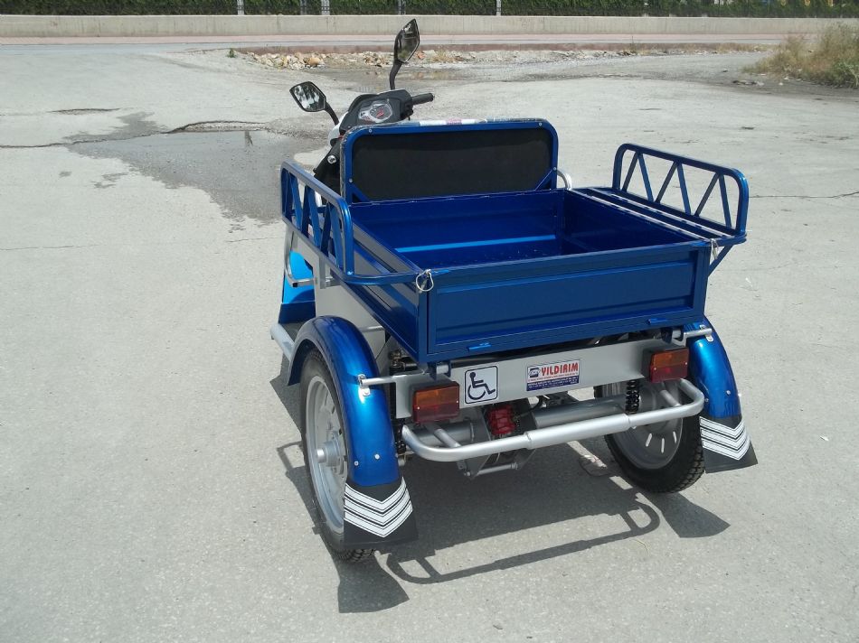 Fma Yıldırım Üç Tekerlekli Kasalı Motosiklet