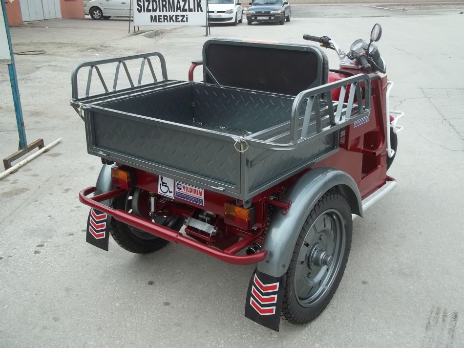 Fma Yıldırım Üç Tekerlekli Kasalı Motor