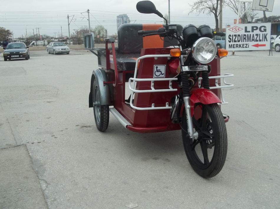 Fma Yıldırım Üç Tekerlekli Kasalı Motor