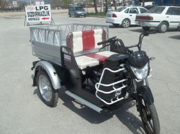 Üç Tekerlekli Kasalı Motor